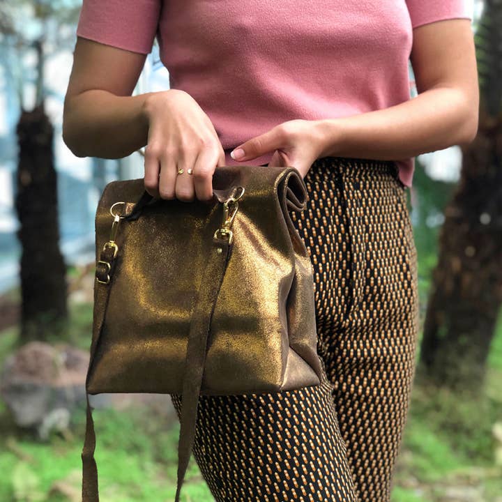 NaSoNgo - Wholesale Top Handle Bag - Women's - Embreagem de papel12