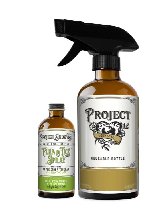 Project Sudz - Wholesale Pet Spray - Dog - Flea & Tick Relief Spray Concentrate | Project Sudz1