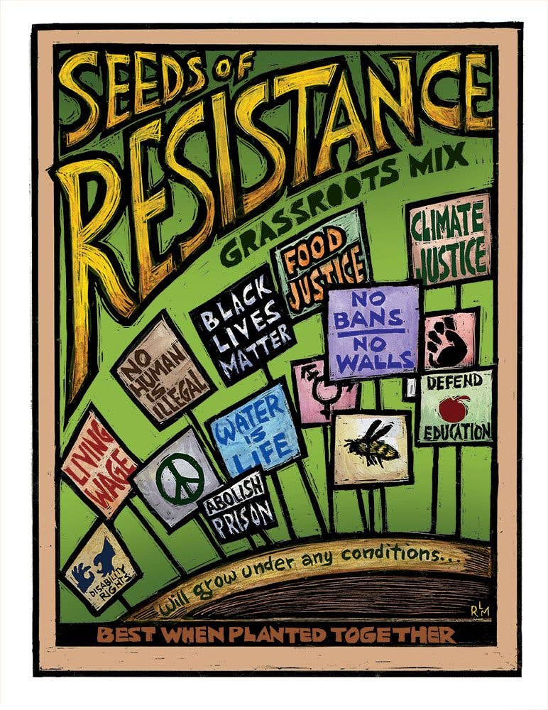 Ricardo Levins Morales Art Studio - Wholesale Poster - Empowering Youth 6-Poster Pack3