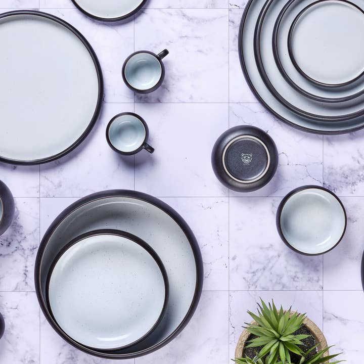 Björn - Wholesale Dinner Plate - GOURMET Plate Ø15.5cm - 4 pieces - Onyx5