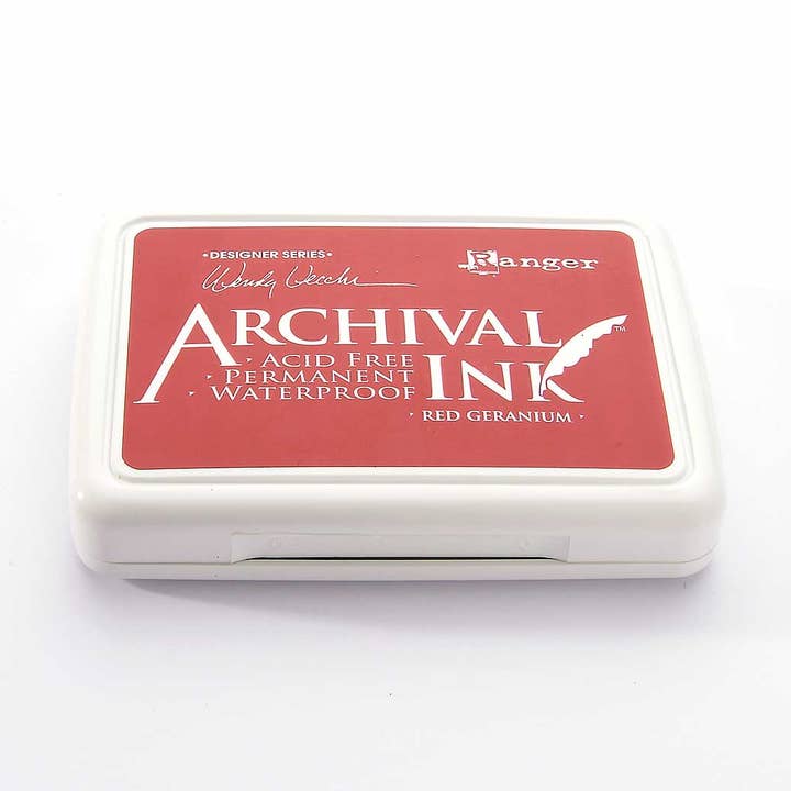 Stamp Pad - Red Geranium red geranium for wholesale by Heindesign