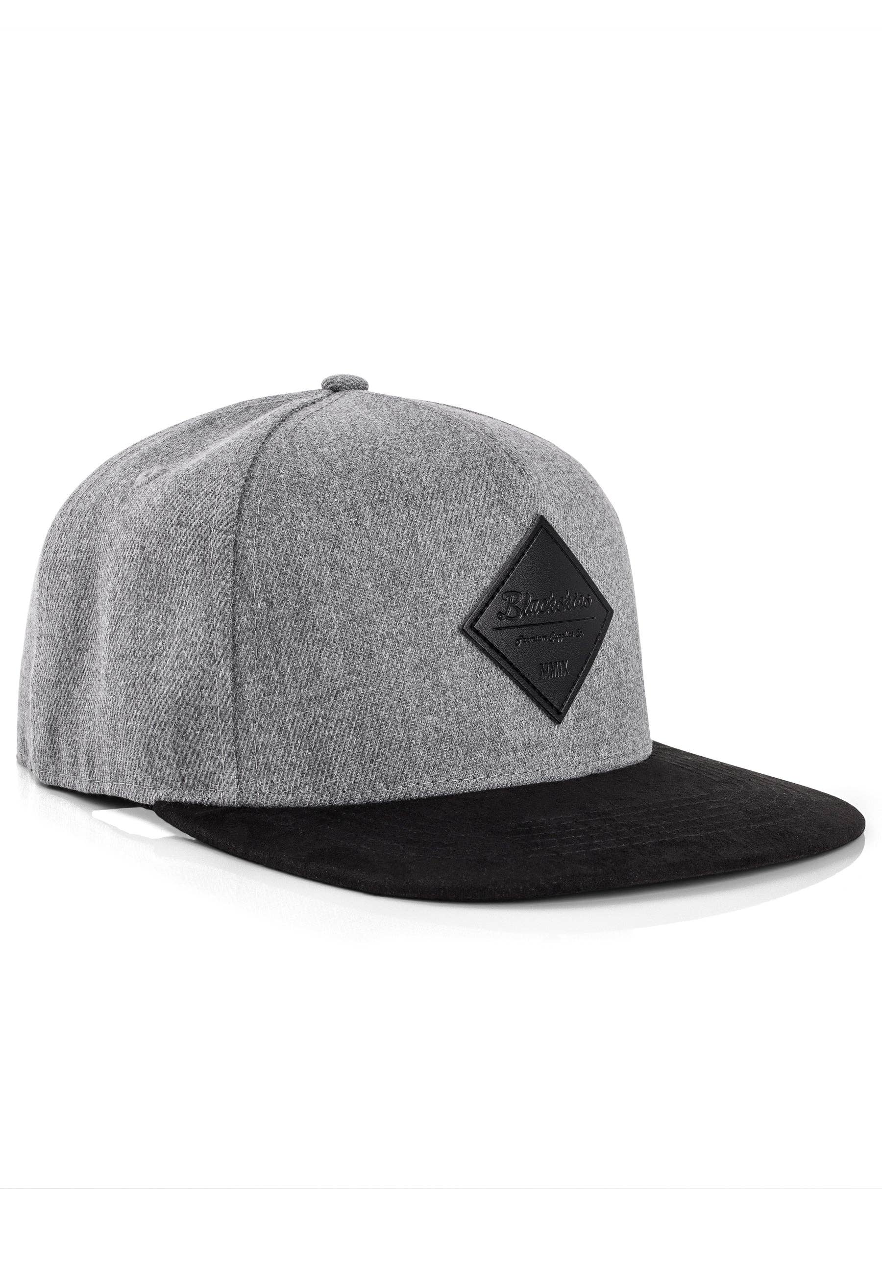 Blackskies - Wholesale Flat Brim Cap - Men's - Porto Alegre Snapback Cap - Gray-Black4