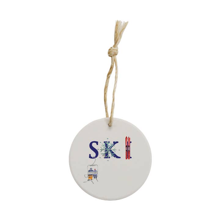 Tina Labadini Designs - Wholesale Ornament - ski0