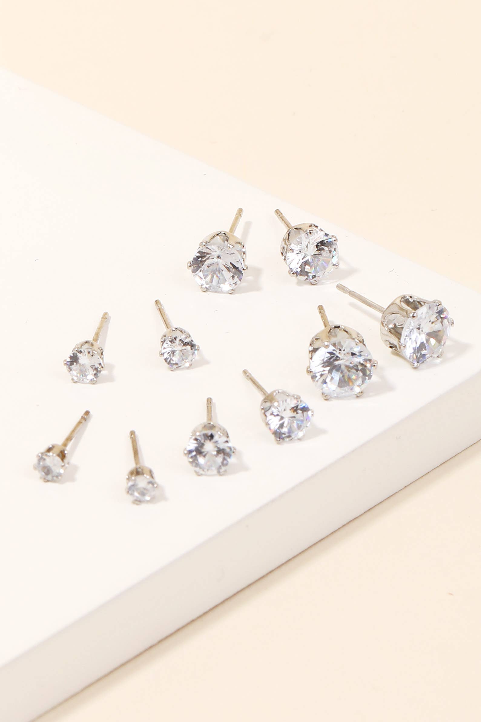Anarchy Street - Wholesale Jewelry Set - Rhinestone Stud Earrings Set2