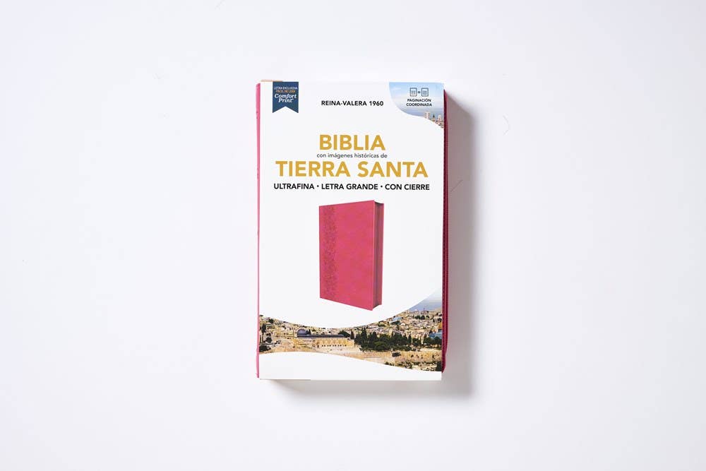 HarperCollins Christian Publishing - Wholesale Religion - RVR60, Santa Biblia, Tierra Santa, Ultrafina, Letra grande3