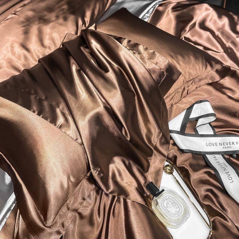 SueSilkHK - Wholesale Hoofdkussenhoes/met rits - Set van 2 satijnen kussenslopen voor haar en huid, 20 x 30 inch (50 x 76 cm), glanzende kussensloop met envelopsluiting, handgemaakte zijden kussensloop, cadeau voor haar2