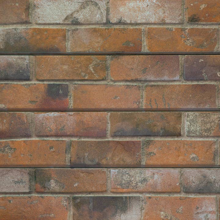 Ninth & Vine - Wholesale Decorative Panel - Slatwall - Brick (Set of two 24" H X 48" L Panels)10