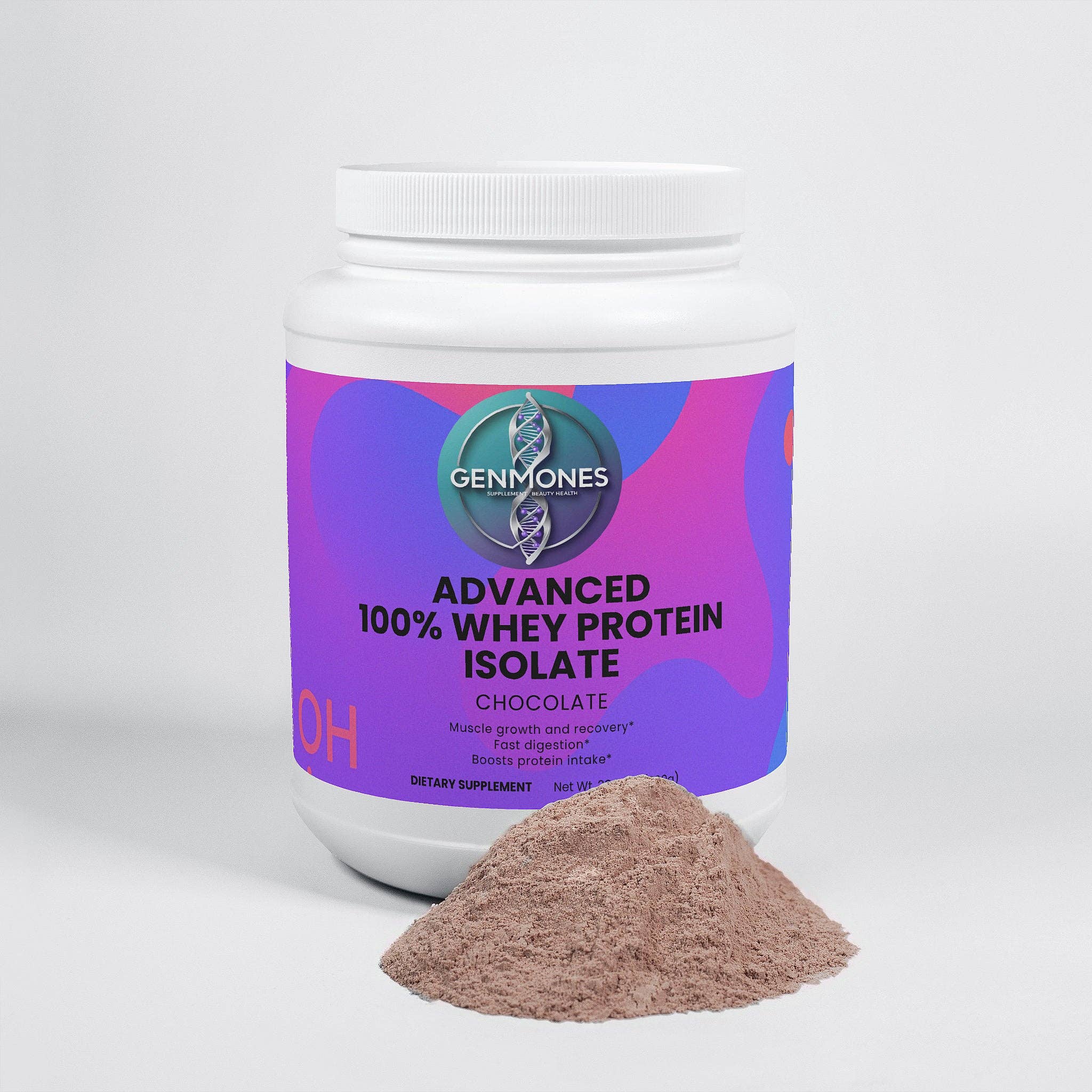 GenMones – wholesale Protein/superfood powder – Advanced 100% Whey Protein Isolate (Chocolate)2