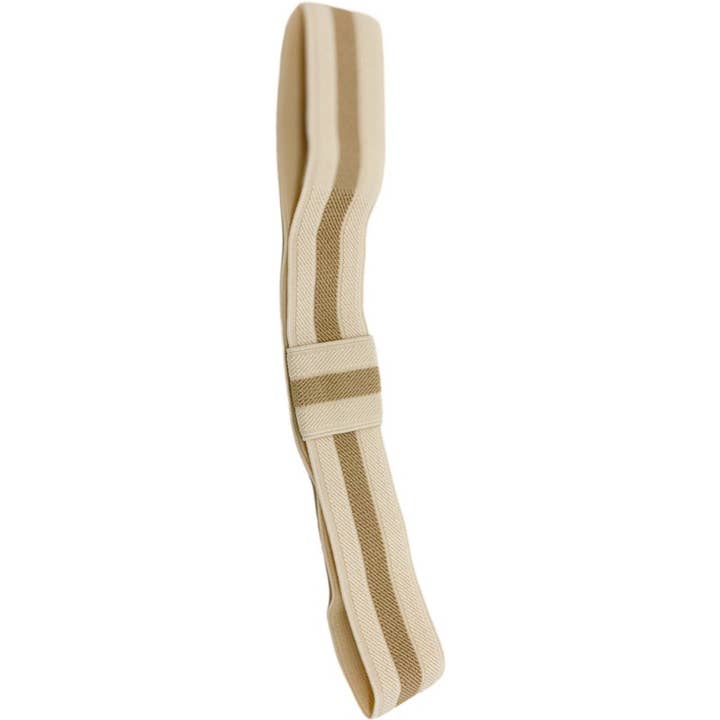 Fedora Hat Band-Tan with Beige Middle for wholesale by Studio S Designs