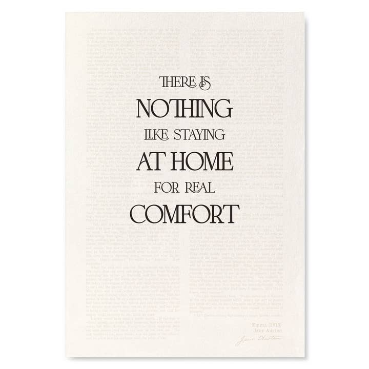 NADA COMO FICAR EM CASA: Impressão de Arte de Pintura por atacado de Ezen Trade