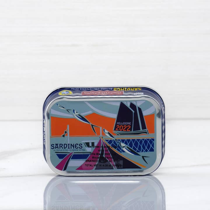 TerraMar Imports - Wholesale Tinned fish - Sardines Ville Bleue 2022 - 4.06 oz1