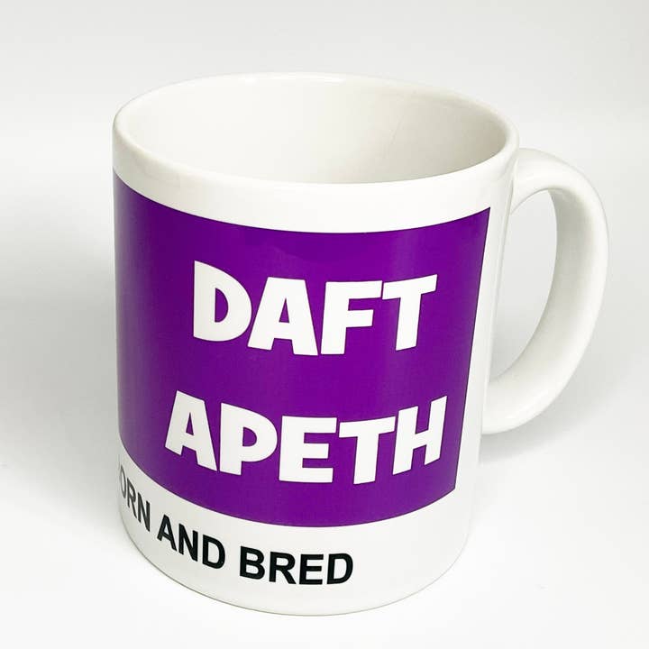 Daft Apeth mug for wholesale by Character Shop
