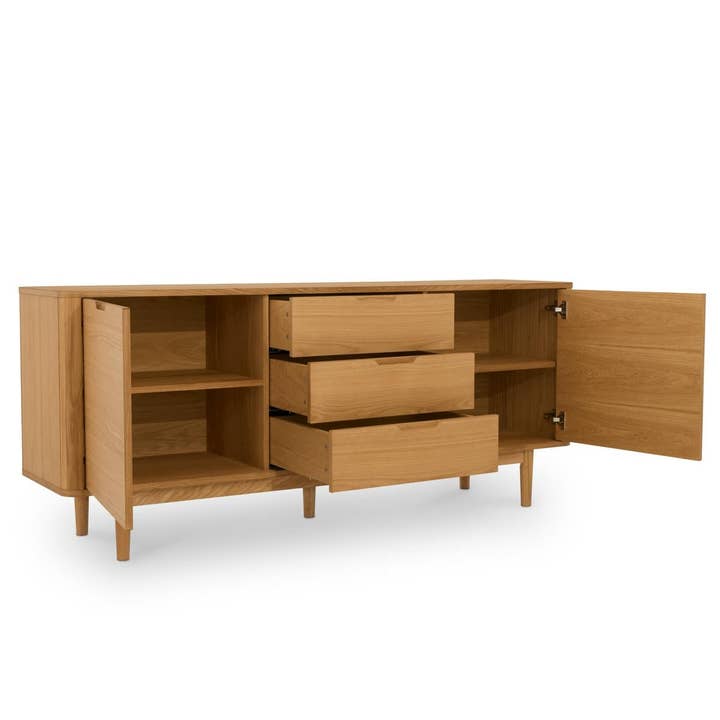 Furnhouse - Wholesale Sideboard - 3-Door Sideboard Nyborg - Natural Oil3