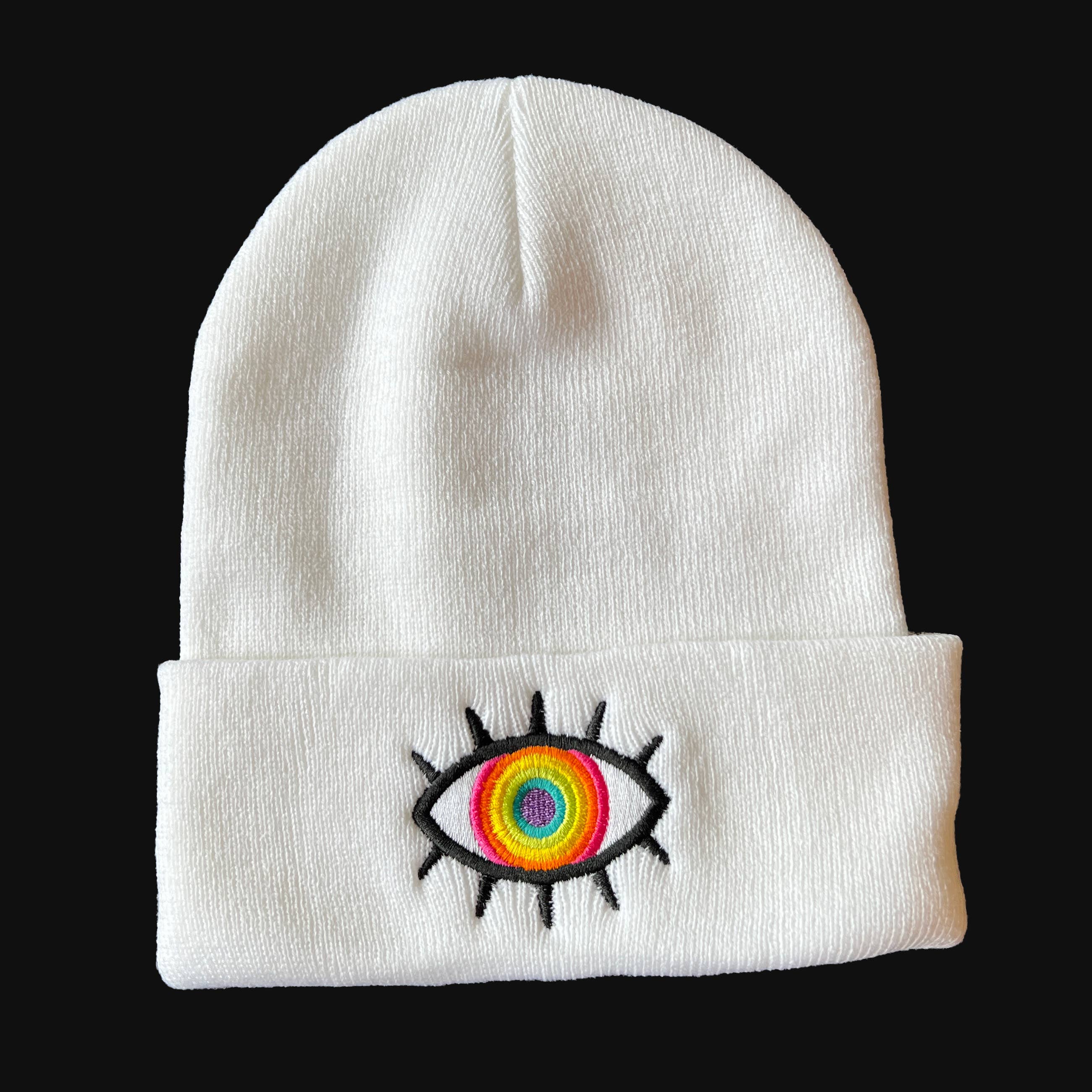 Wokeface - Wholesale Beanie - Unisex - Rainbow Eye Beanie6