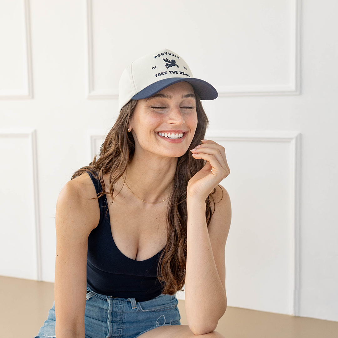 Ponyback - Wholesale Trucker Hat - Unisex - Ponyback Vintage Fit3