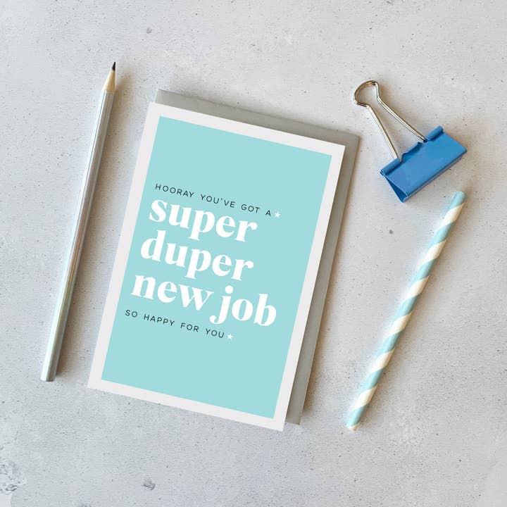 New Job Card for wholesale by Always Sparkle