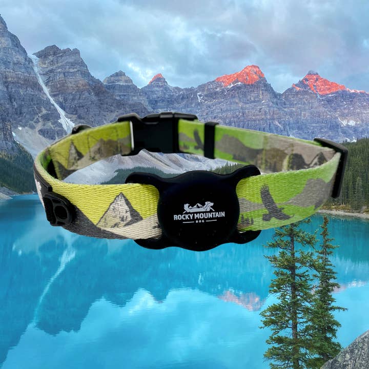 Rocky Mountain Dog - Wholesale Pet Collar - Dog - RMD AirTag Holder1