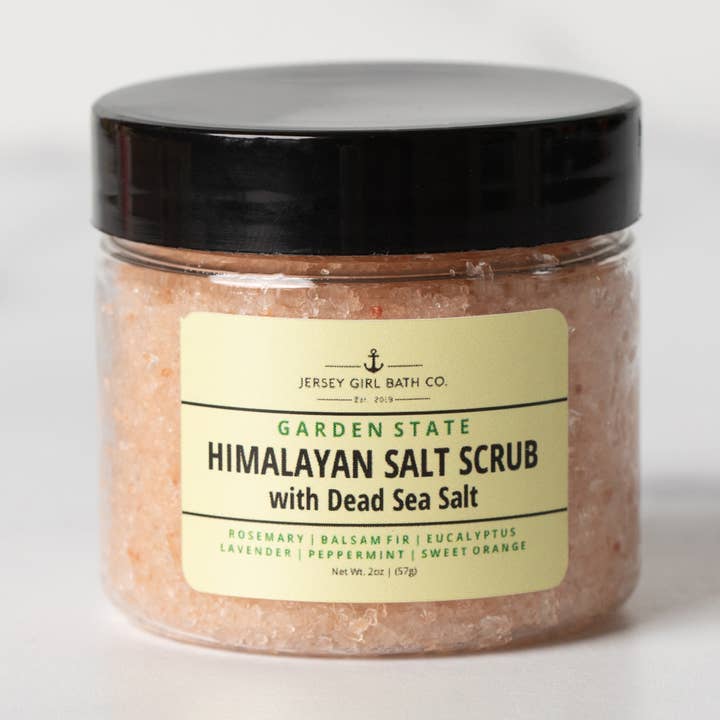 Mini gommage au sel de l'Himalaya Garden State pour la vente par Jersey Girl Bath Co.