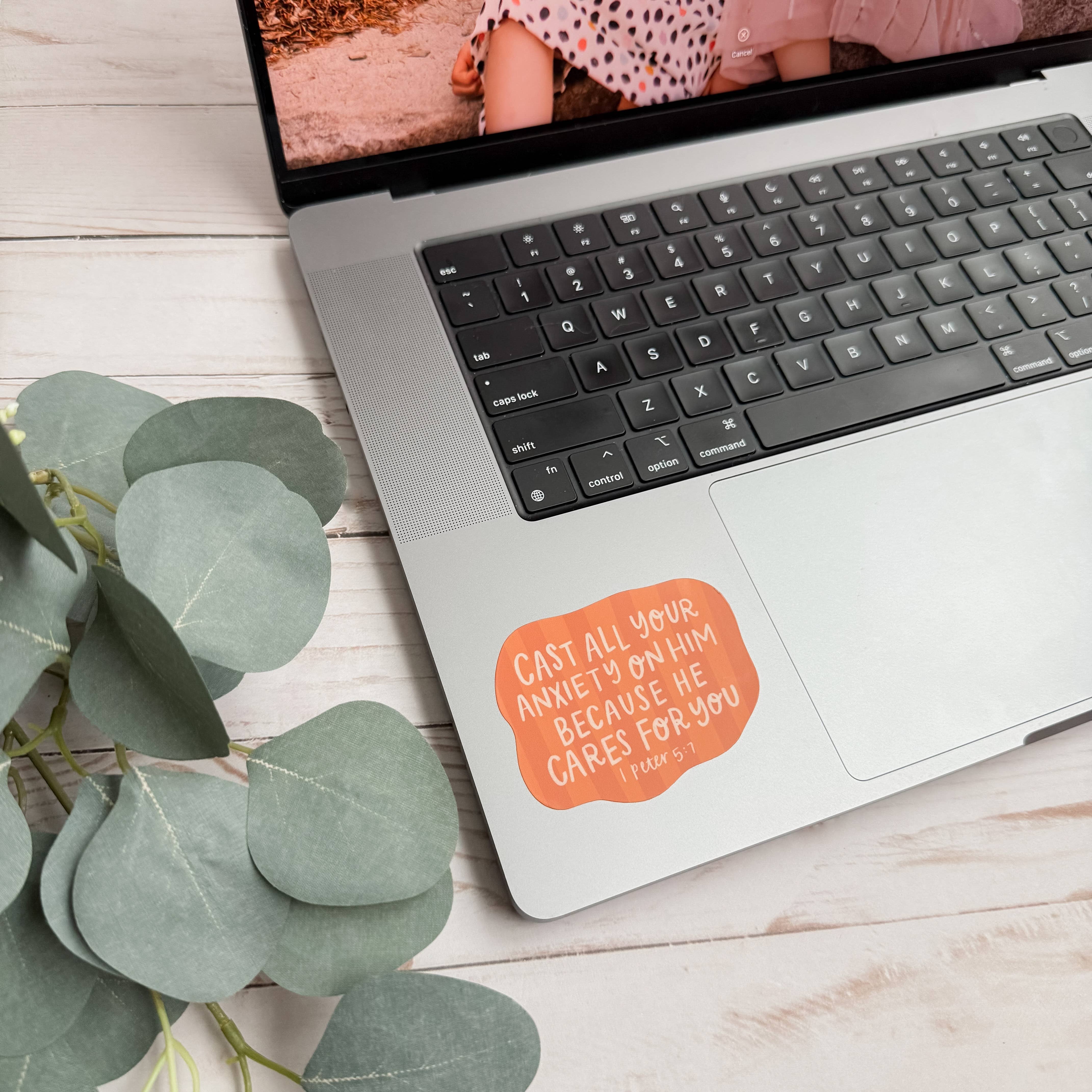 swaygirls - Wholesale Sticker - 1 Peter 5:7 Sticker | Christian stickers about faith, Bible3