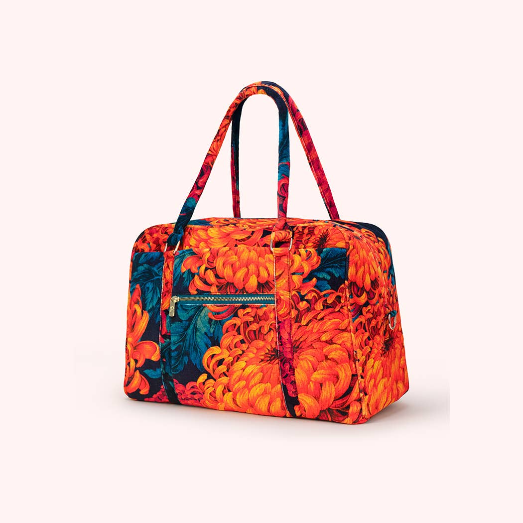 Powder Design inc - US - Wholesale Weekender Bag - Women's - *Pre-Order AW26* Lux Weekend Bag - Chrysanthemum3