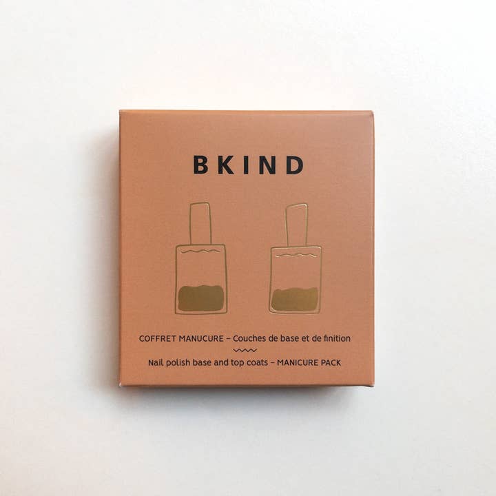 BKIND - Wholesale Nail Polish Set - Manicure Pack - Nail Polish Duo - Base and top coats4