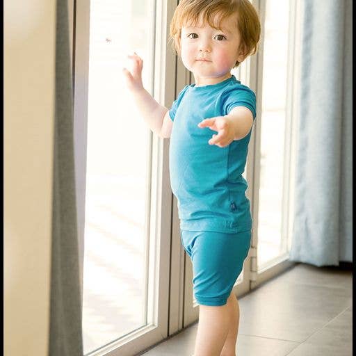 Vaenait Baby - Vente Haut et bas de pyjama – enfant - Pyjama en viscose à manches courtes coloré pour garçon et fille9