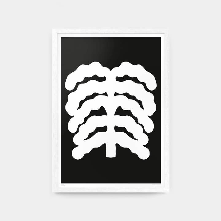 Symmetrical Coral #001 Art Print for wholesale by Evermade