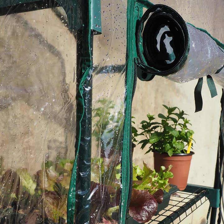 JARDIN Y NATURA OUTDOOR & GARDEN PRODUCTS SL – Latada por atacado – Estufa CRECE3 com 3 prateleiras em PVC2