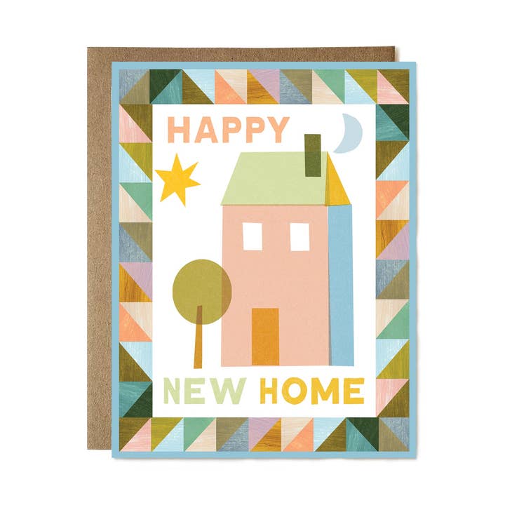 Happy New Home Card for wholesale by Ula Bloom