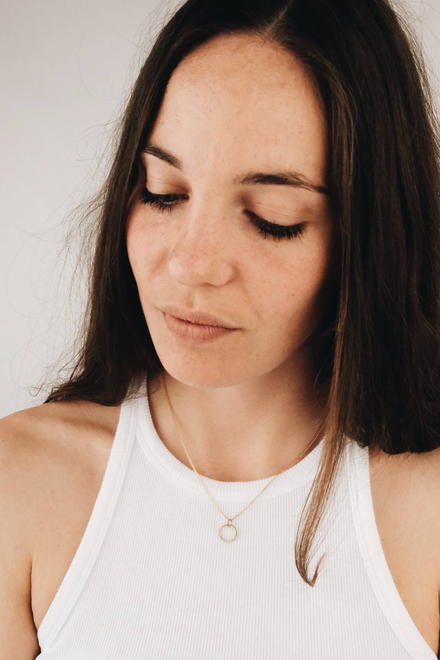 BRASSCAKE Jewelry - Wholesale Pendant/Charm Necklace - CIRCLE NECKLACE//Brass jewelry, sustainable, gold2