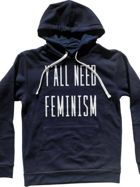 Sudadera con capucha unisex Y'all Need Feminism para venta al por mayor de Boredwalk