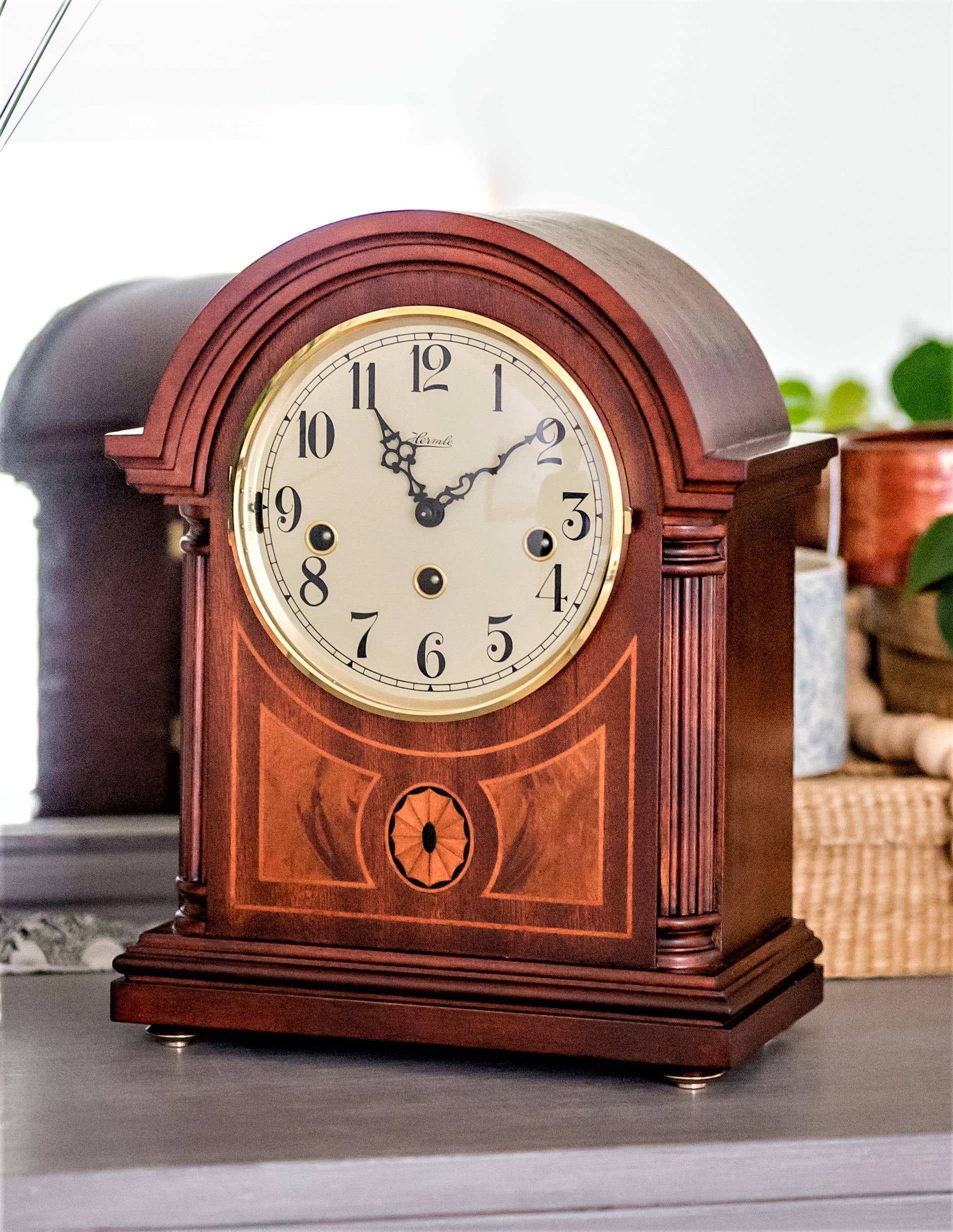 Hermle - Wholesale Desk Clock - Clearbrook Chiming Barrister Mantel Clock1