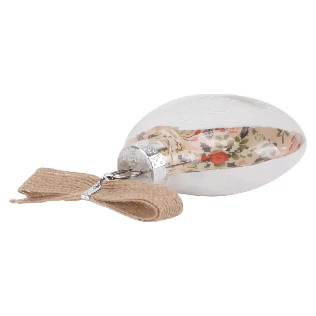 EAST AVENUE - Wholesale Ornament - Christmas Ornament Glass Floral Art Joy3