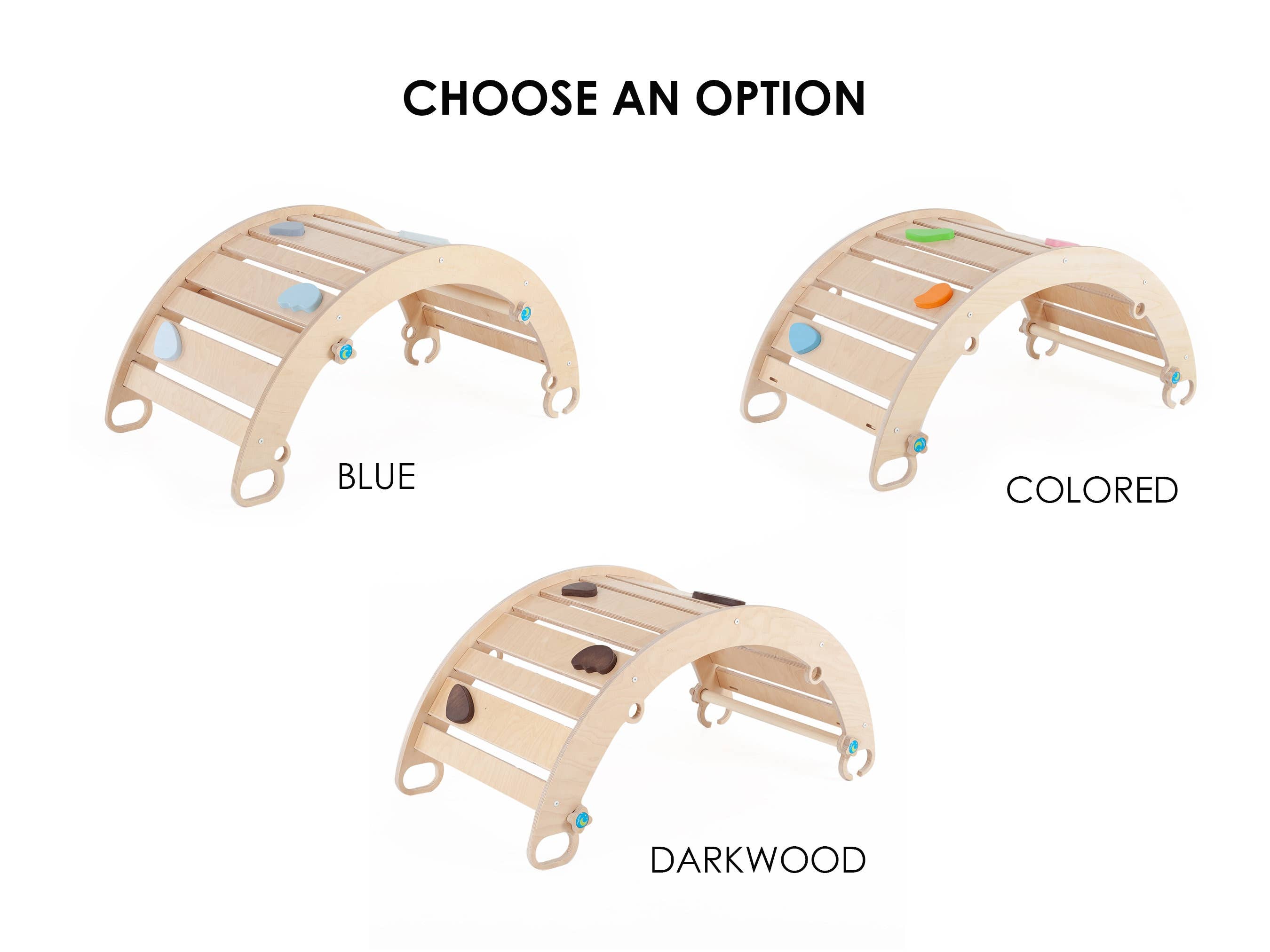 HappyMoon - Wholesale Wood Toy - Kids - Happymoon®  Climbing Arch, Ramp For A Climber, Rocker-Arch0