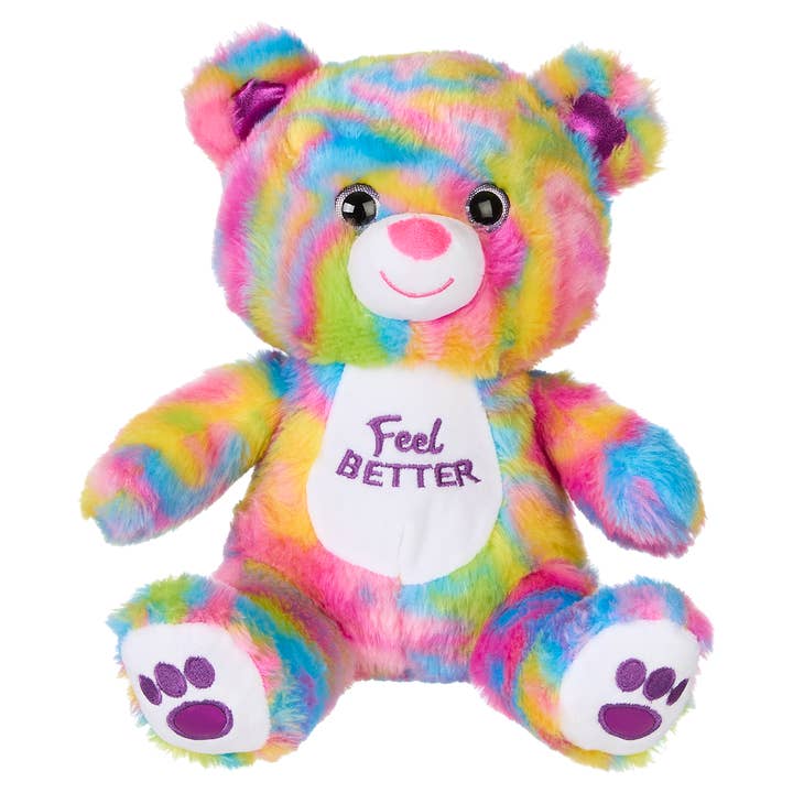 Kelli's - Wholesale Stuffed/Plush Toy - Kids & Baby - Tie-Dye Feel Better Bears1