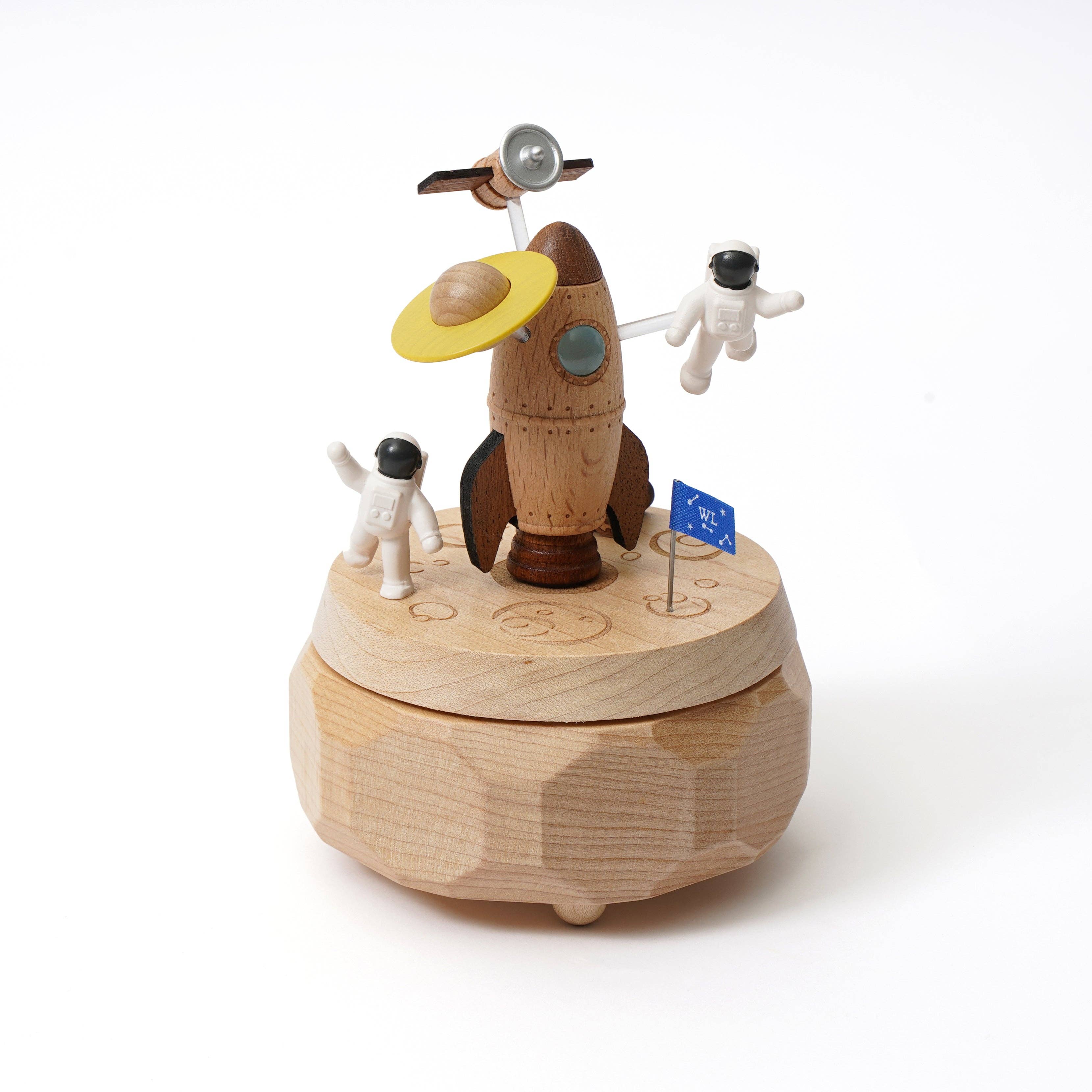 Music Box - Wholesale Music Box - Kids & Baby - Spacewalk Wooden Music Box