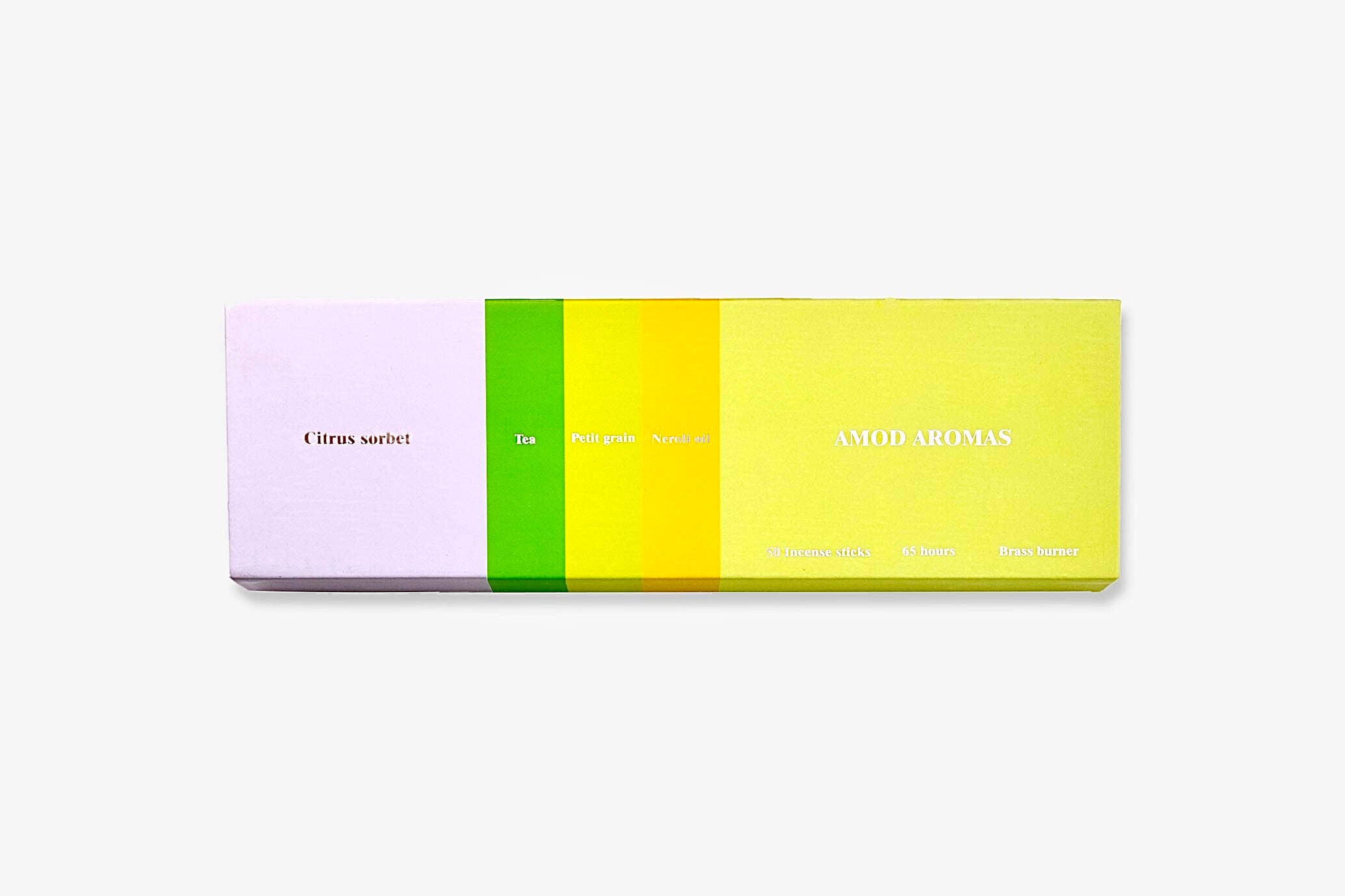 Amod aromas - Wholesale Incense - Citrus Sorbet - Incense + burner gift set2