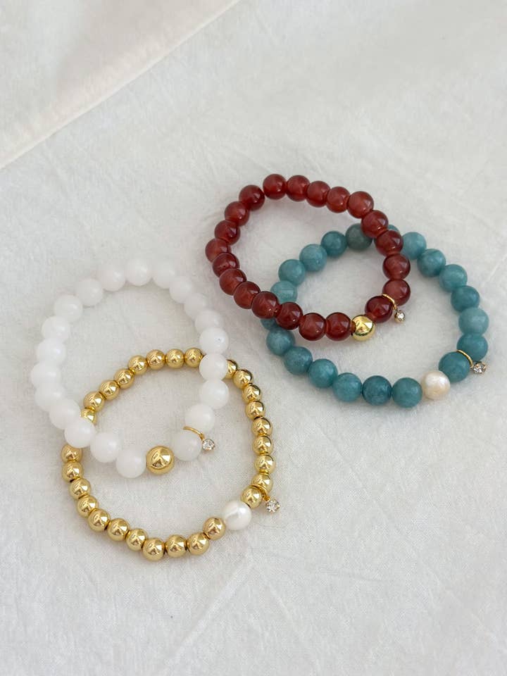 Pulseira Taylor Stretch 6-8mm por atacado de AnnaBanana