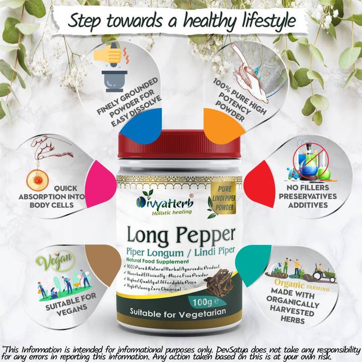 DevSatya Ltd Aushadh, Ayushya, Divyaherb - Wholesale Proteïne/superfoodpoeder - Piper Longum poeder4