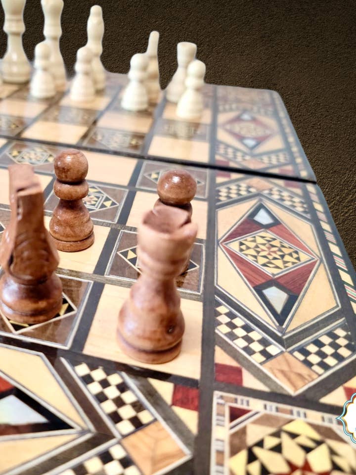 Wooden Chess Pieces Set of 32 Pieces, Chess Pieces Set for wholesale by JOUZ