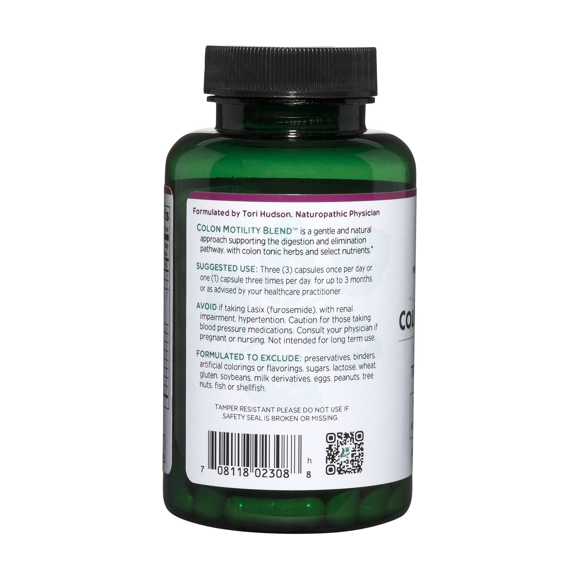 Vitanica - Wholesale Oral Supplement/Vitamin - Colon Motility Blend™ / 90 caps btl1