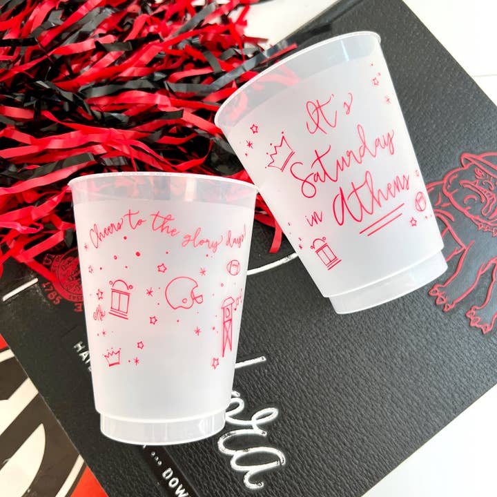 Natty Michelle Paperie - Wholesale Disposable Cup - Athens, Georgia Frosted Cups3