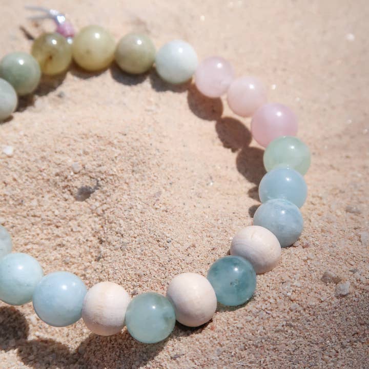 Avalon Morganite armband voor wholesale door Essenshell