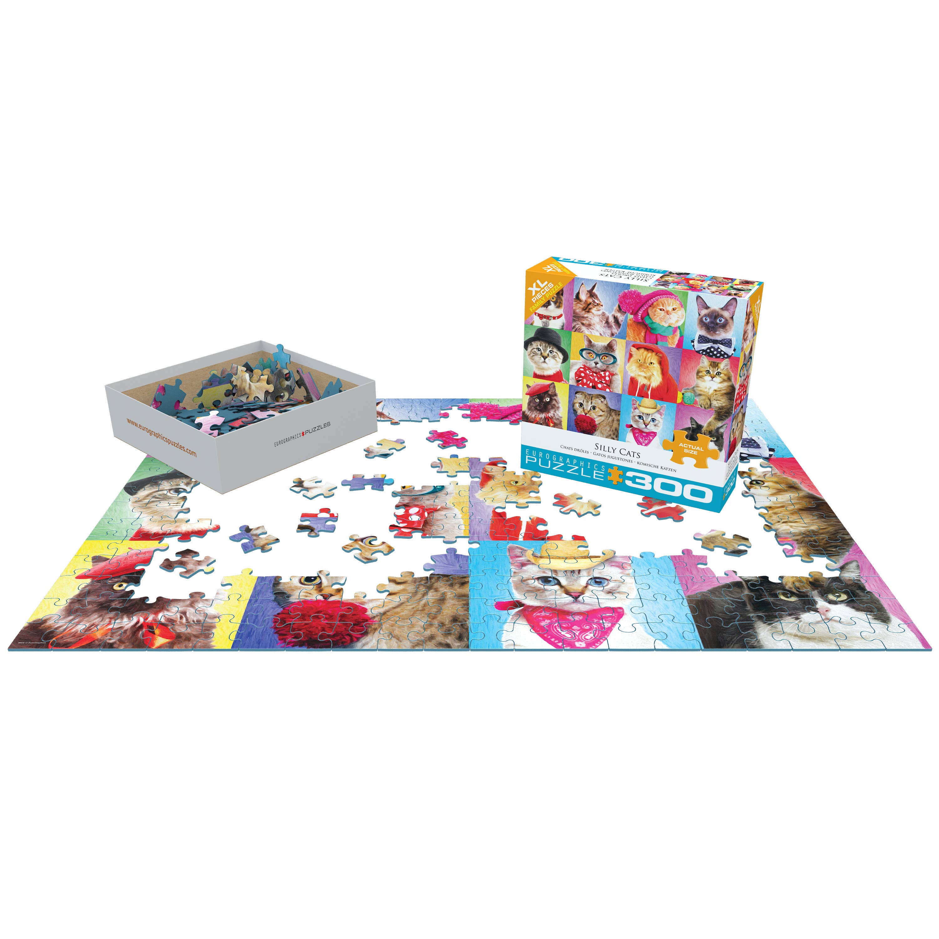 Eurographics Puzzles USA - Wholesale Puzzle - Adult - Silly Cats2