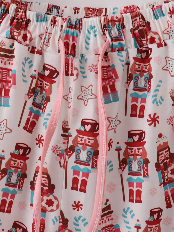Mom & Co. - Wholesale Sleepwear Bottom - Women's - Christmas nutcracker print mom pajamas pants1