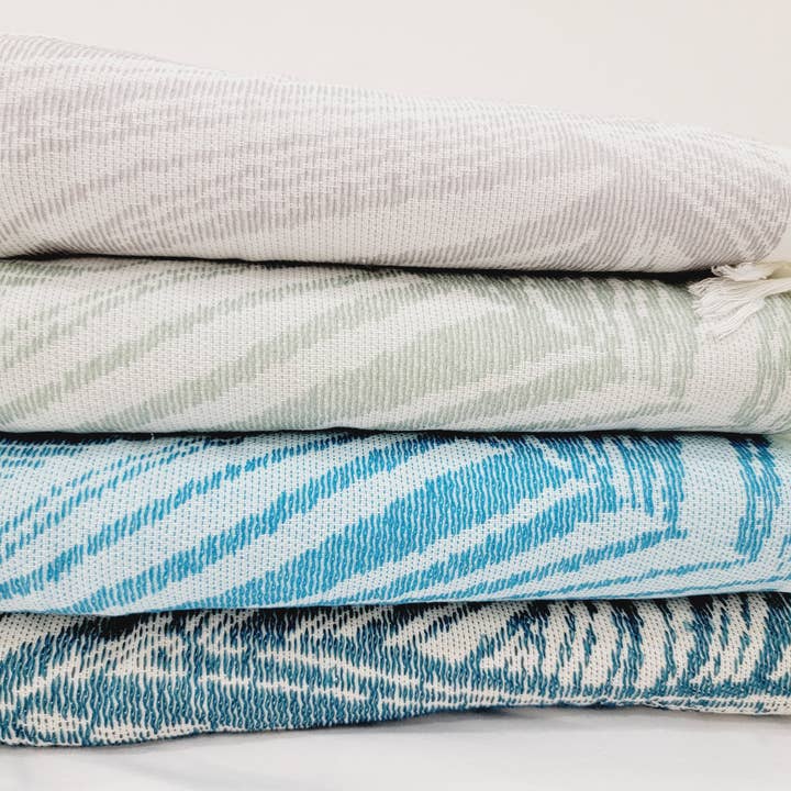 Einseitiges Frotteehandtuch aus Bio-Baumwolle, schnell trocknendes Baumwolltuch für den Großhandel von EBRU Home