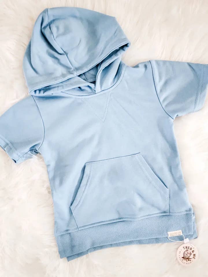 Rufflеѕ & Bоwtіеѕ - Affordable Boys & Girls Clothing - Wholesale Top & Short Set - Kids - Spring 2026 - Boys 2 PC Set - Summer Short Set - Blue2