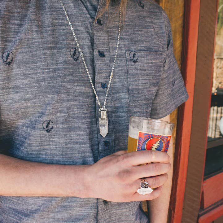 Hiouchi Jewels | Rose & Bolt Grateful Dead Jewelry - Wholesale Cocktail/Statement Ring - Move Me Brightly Crystal Ring6