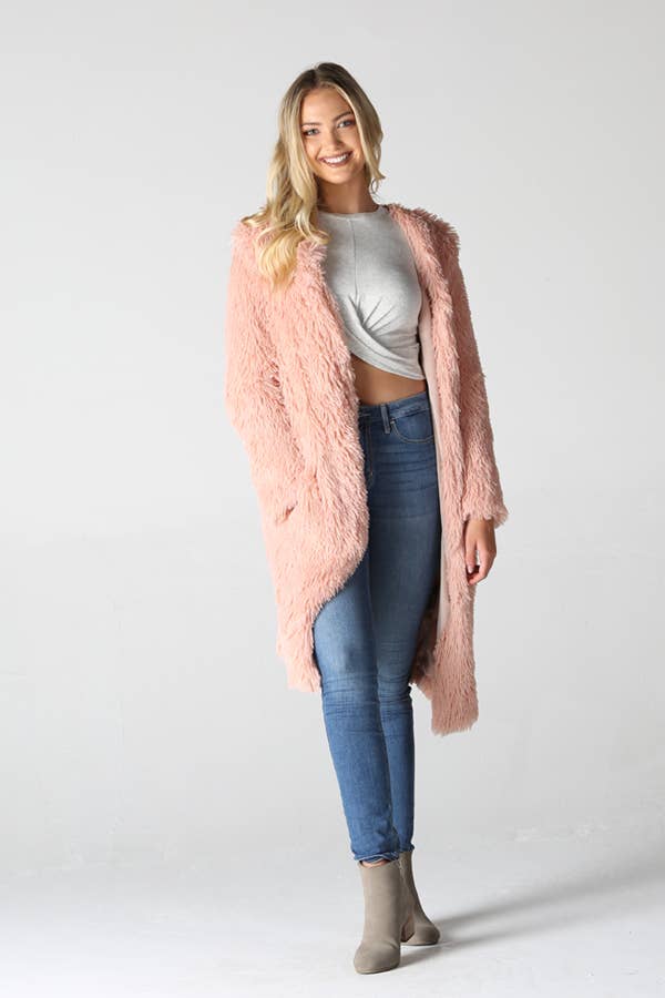 ANGIE - Wholesale Jacket - Women's - SJ711-ASIS FAUX FUR COAT7