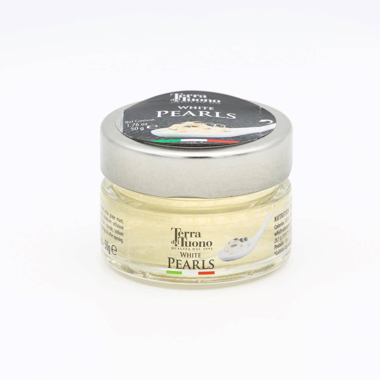Acetaia Terra del Tuono Soc. Agr. SRL - Vendita all'ingrosso Aceto - Perle al Condimento Balsamico Bianco- 50 g1